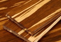 Bambuko masyvo grindys tigrinė spalva